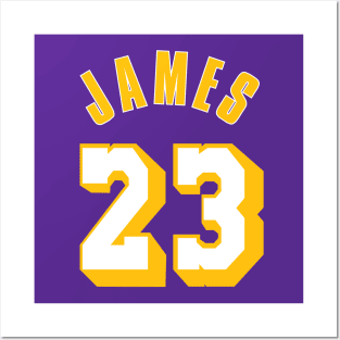 LBJ no23 Posters and Art